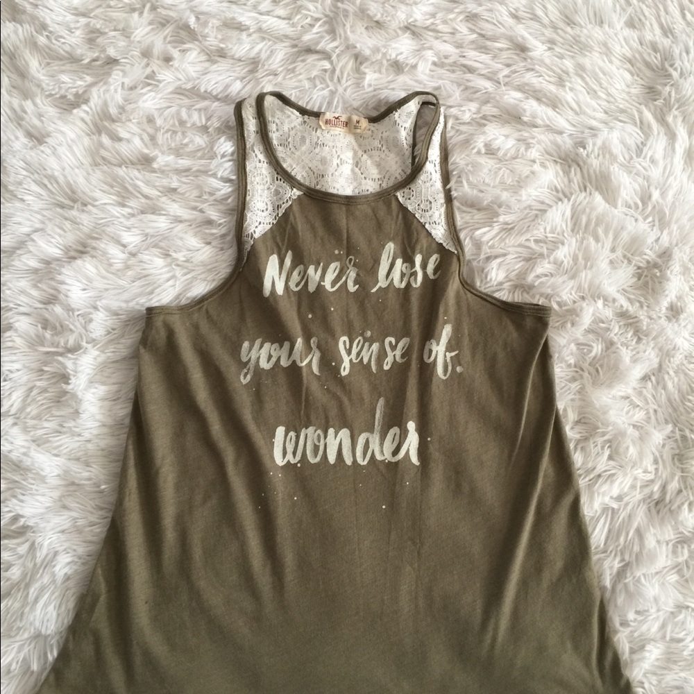 Medium Hollister lace  T-shirt